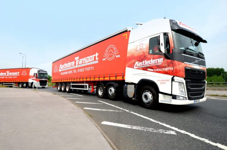 Lorry with Castledene livery old